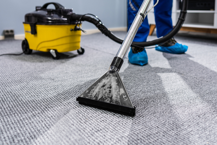 Professionally Cleaning High Priority Carpets photo